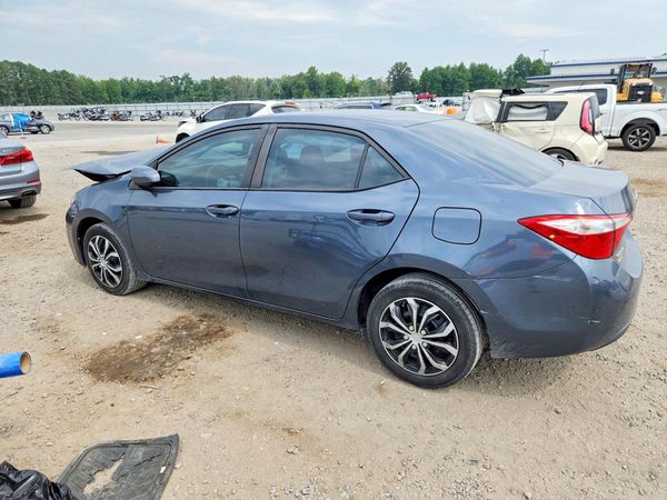 2016 TOYOTA COROLLA L/LE