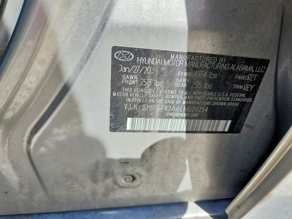 2020 HYUNDAI SONATA