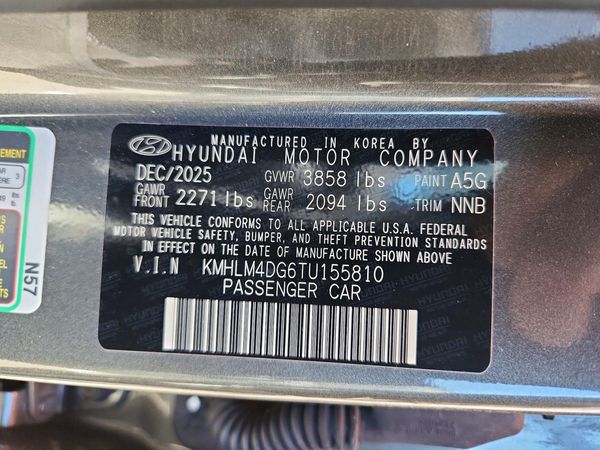 2026 HYUNDAI ELANTRA