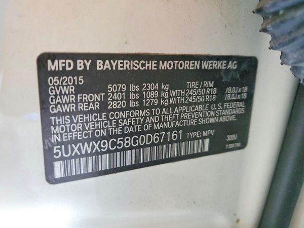 2016 BMW X3 xDrive28i