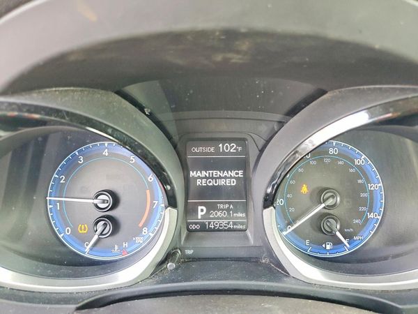 2016 TOYOTA COROLLA L/LE