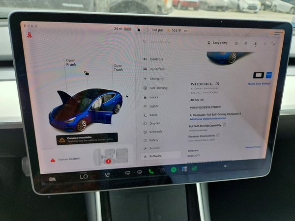 2020 TESLA MODEL 3