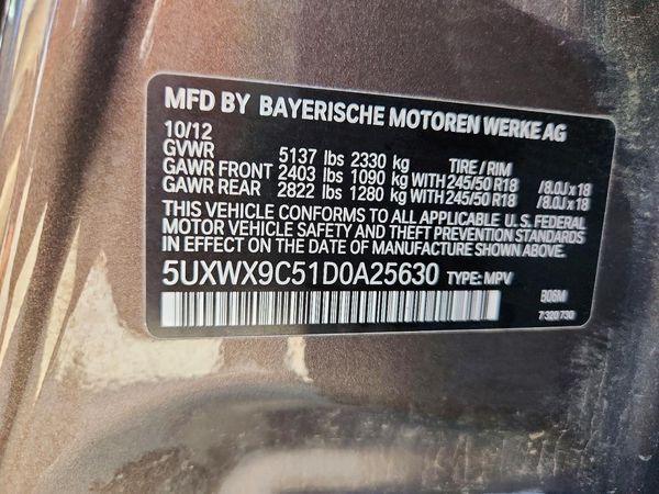 2013 BMW X3 xDrive28i