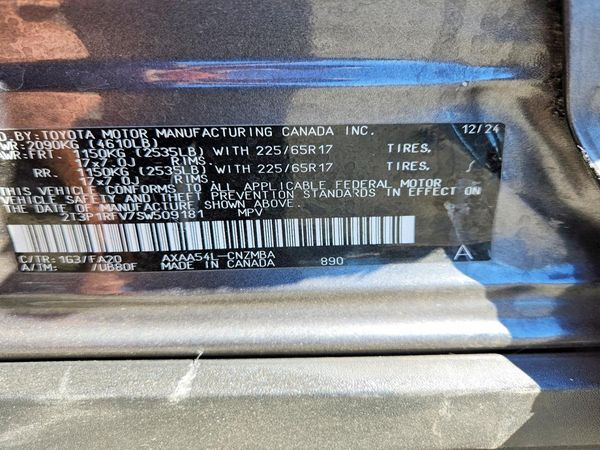 2025 TOYOTA RAV4