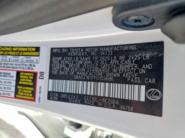 2023 LEXUS ES 350 350 Premium