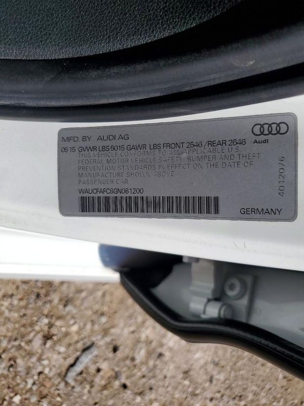 2016 AUDI A6