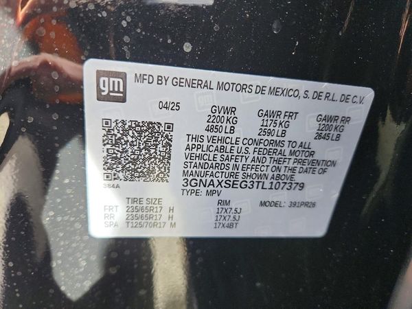 2026 CHEVROLET EQUINOX
