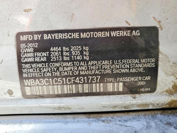 2012 BMW 328