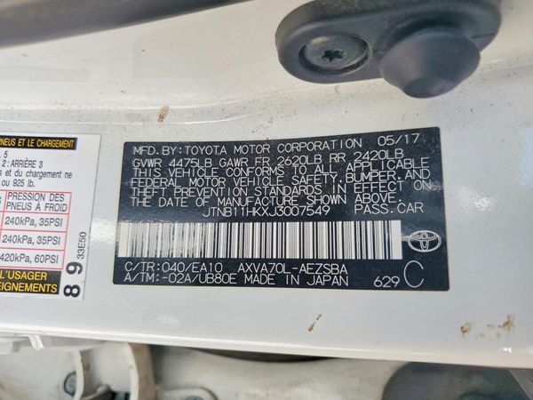 2018 TOYOTA CAMRY