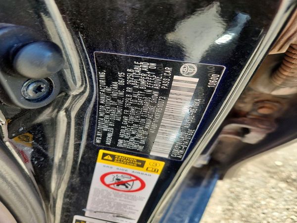 2015 TOYOTA CAMRY