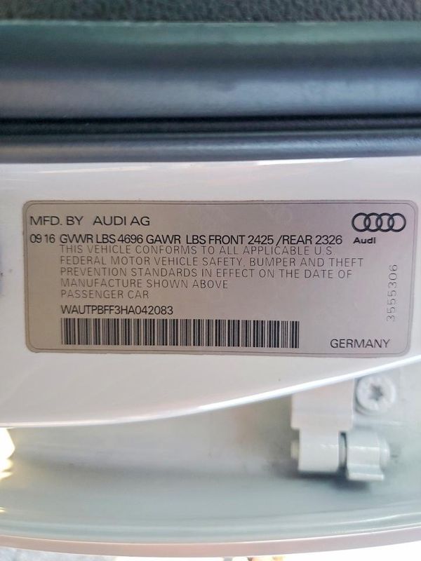 2017 AUDI A3