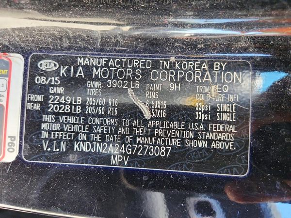 2016 KIA SOUL Plus