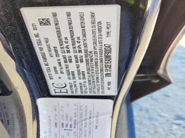 2021 TESLA MODEL 3