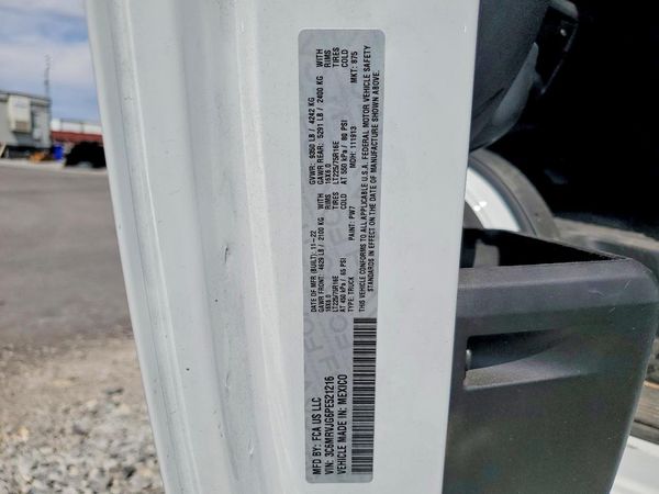 2023 RAM PROMASTER 3500