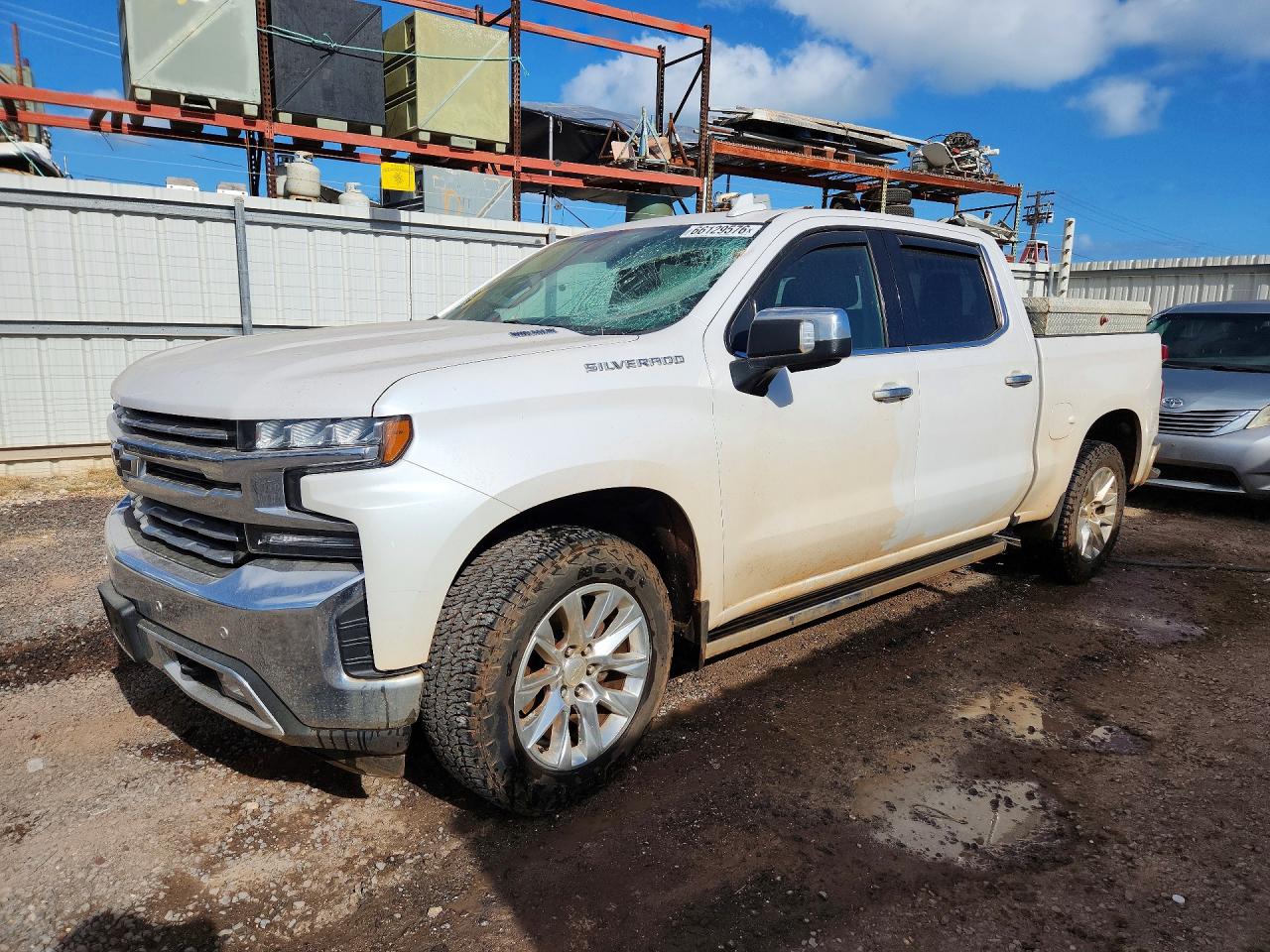 2022 CHEVROLET SILVERADO LTZ — Front 3/4