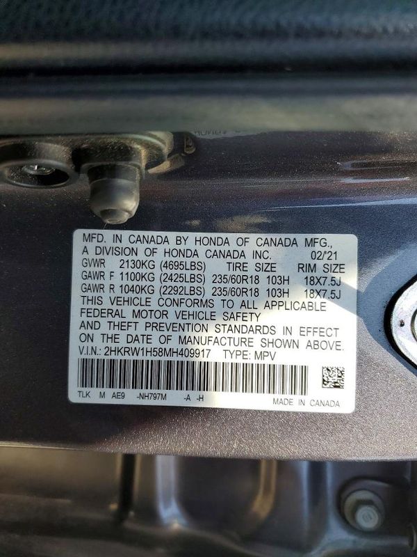 2021 HONDA CR-V EX