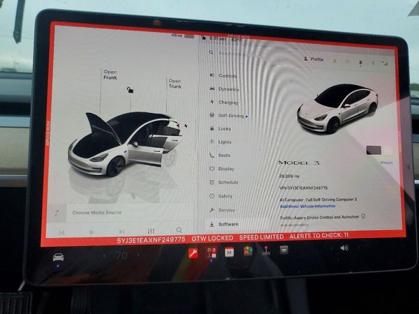 2022 TESLA MODEL 3