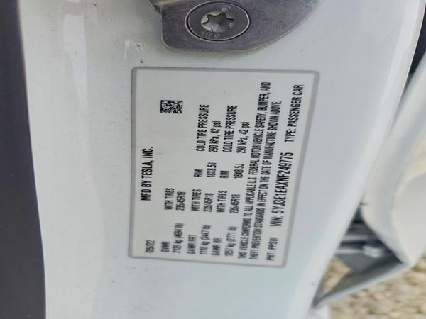 2022 TESLA MODEL 3