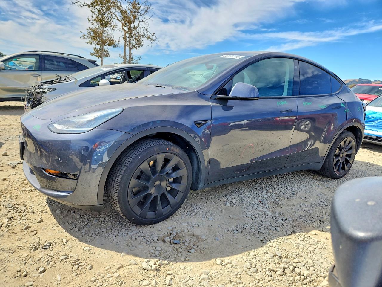 2021 TESLA MODEL Y — Front 3/4