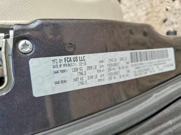 2017 DODGE GRAND CARAVAN SXT