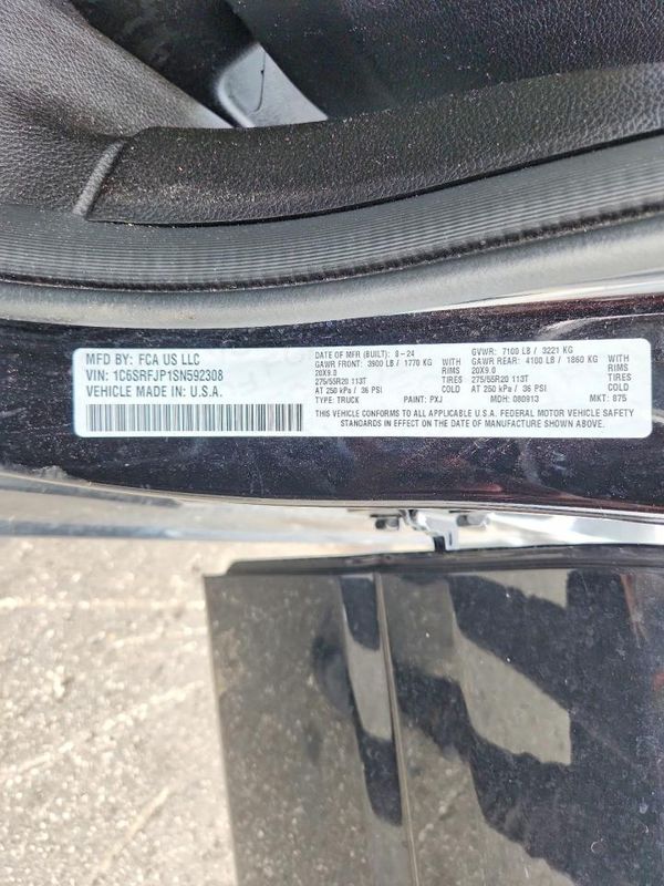 2025 RAM 1500