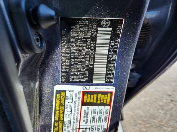 2012 TOYOTA CAMRY