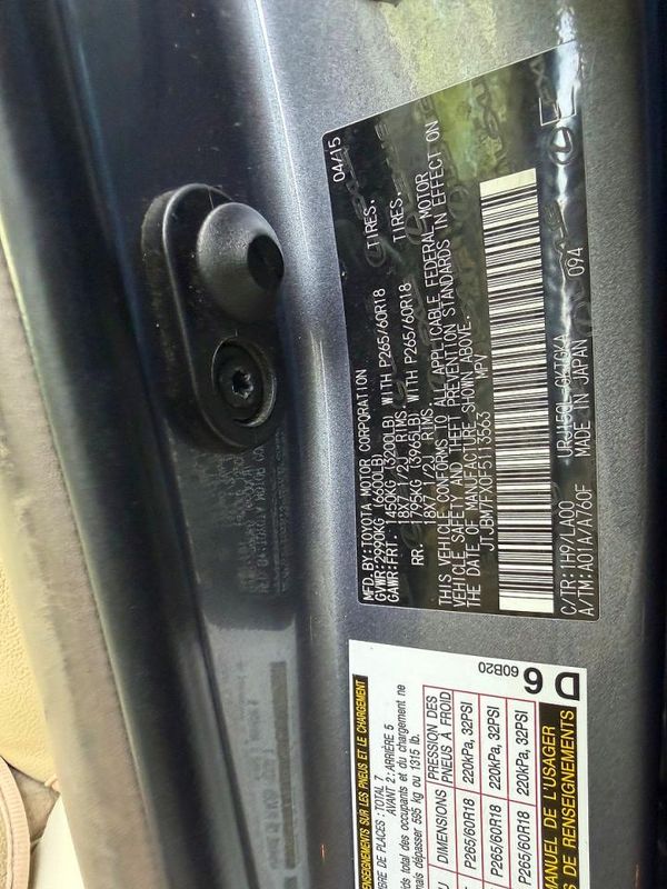 2015 LEXUS GX 460