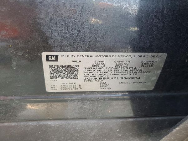 2020 CHEVROLET BLAZER 1LT