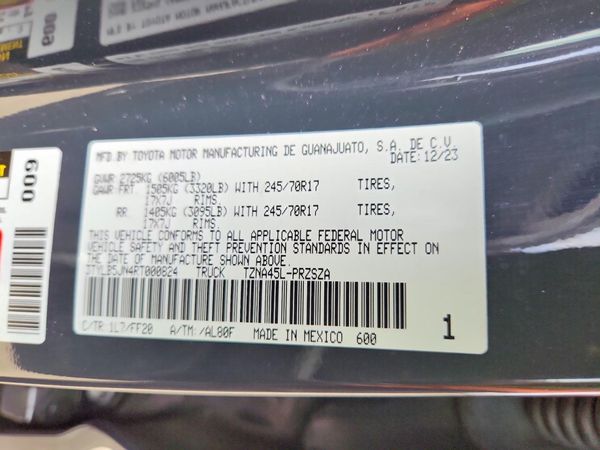 2024 TOYOTA TACOMA