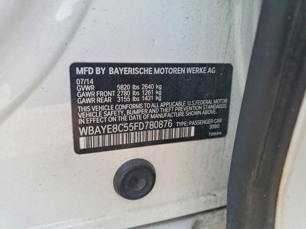 2015 BMW 750 750Li/Alpina B7