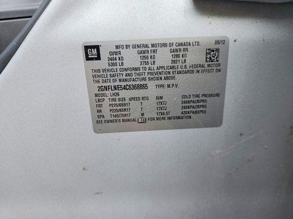2012 CHEVROLET EQUINOX