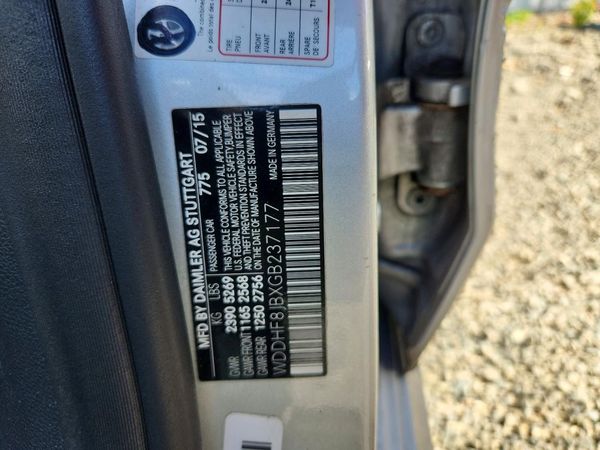 2016 MERCEDES-BENZ E