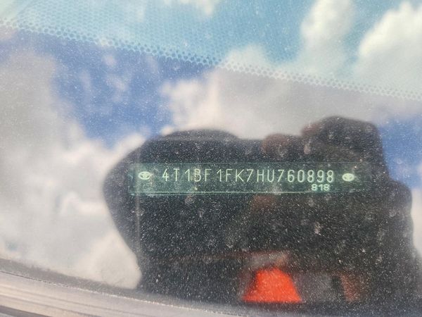 2017 TOYOTA CAMRY LE/SE/XLE/XSE