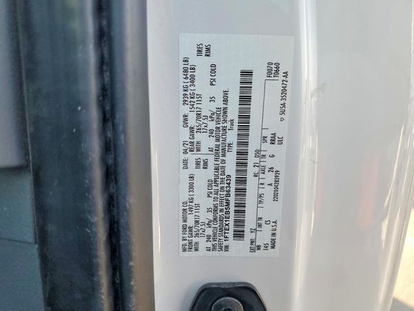2021 FORD F150