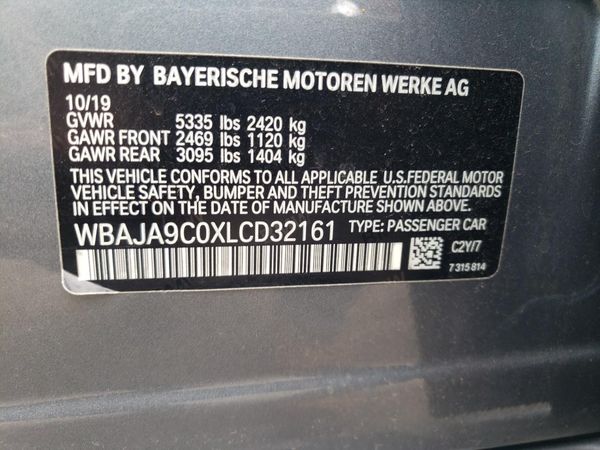 2020 BMW 530E