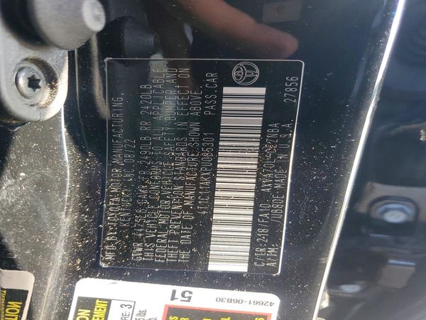 2023 TOYOTA CAMRY LE
