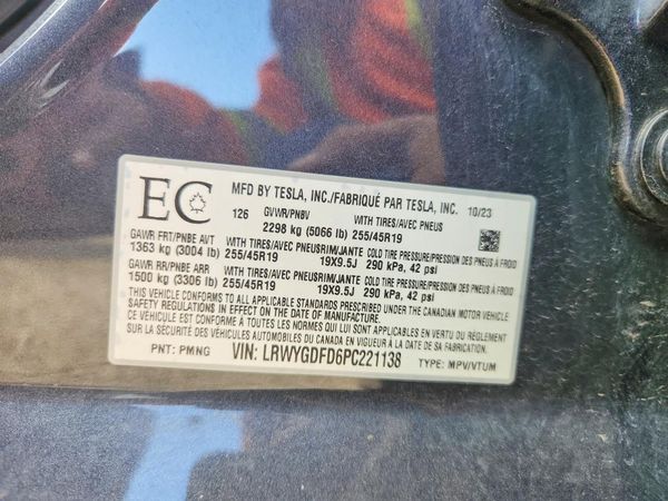 2023 TESLA MODEL Y