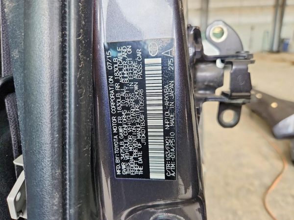 2015 TOYOTA PRIUS — VINS