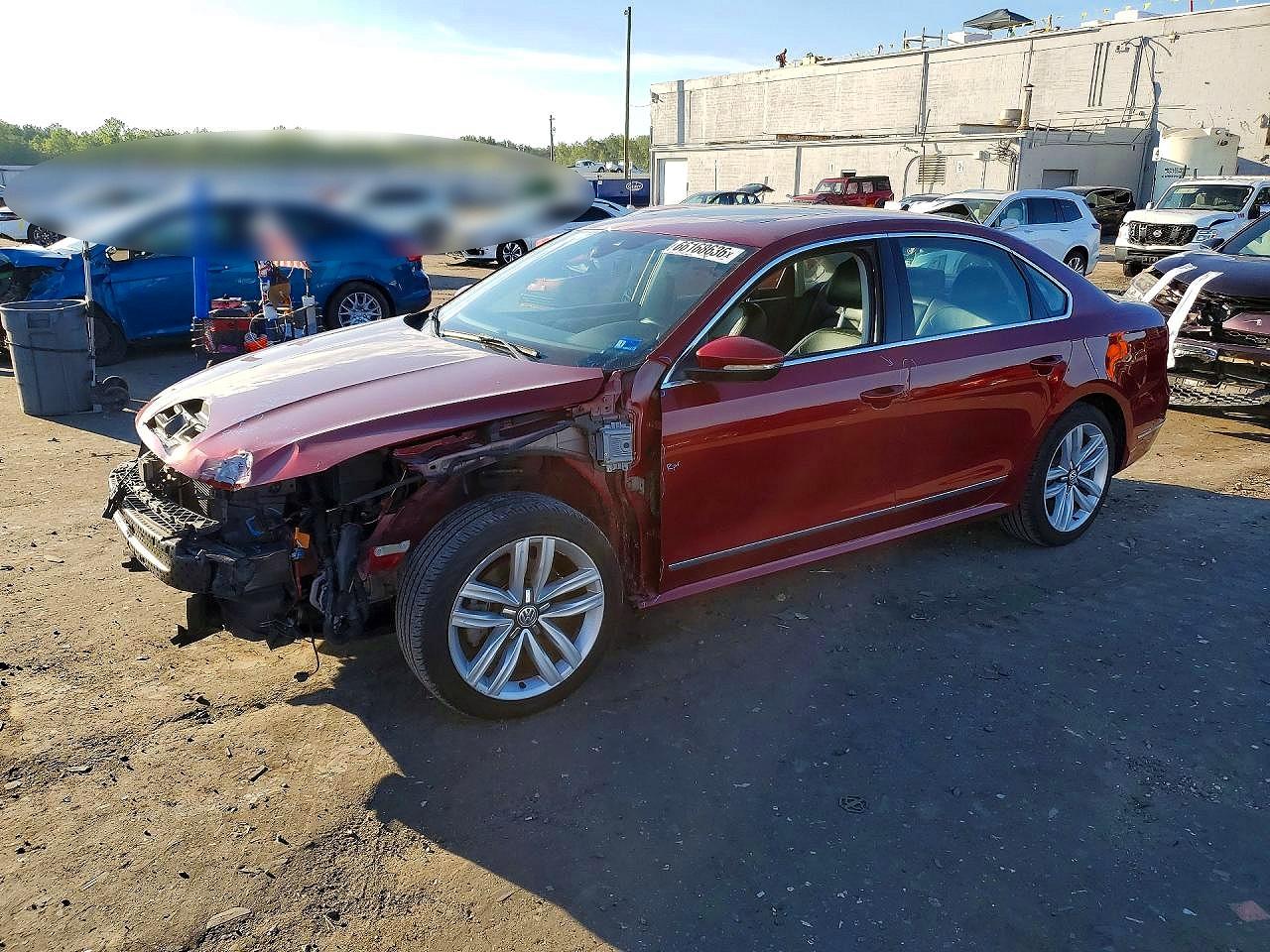 2017 VOLKSWAGEN PASSAT — Front 3/4