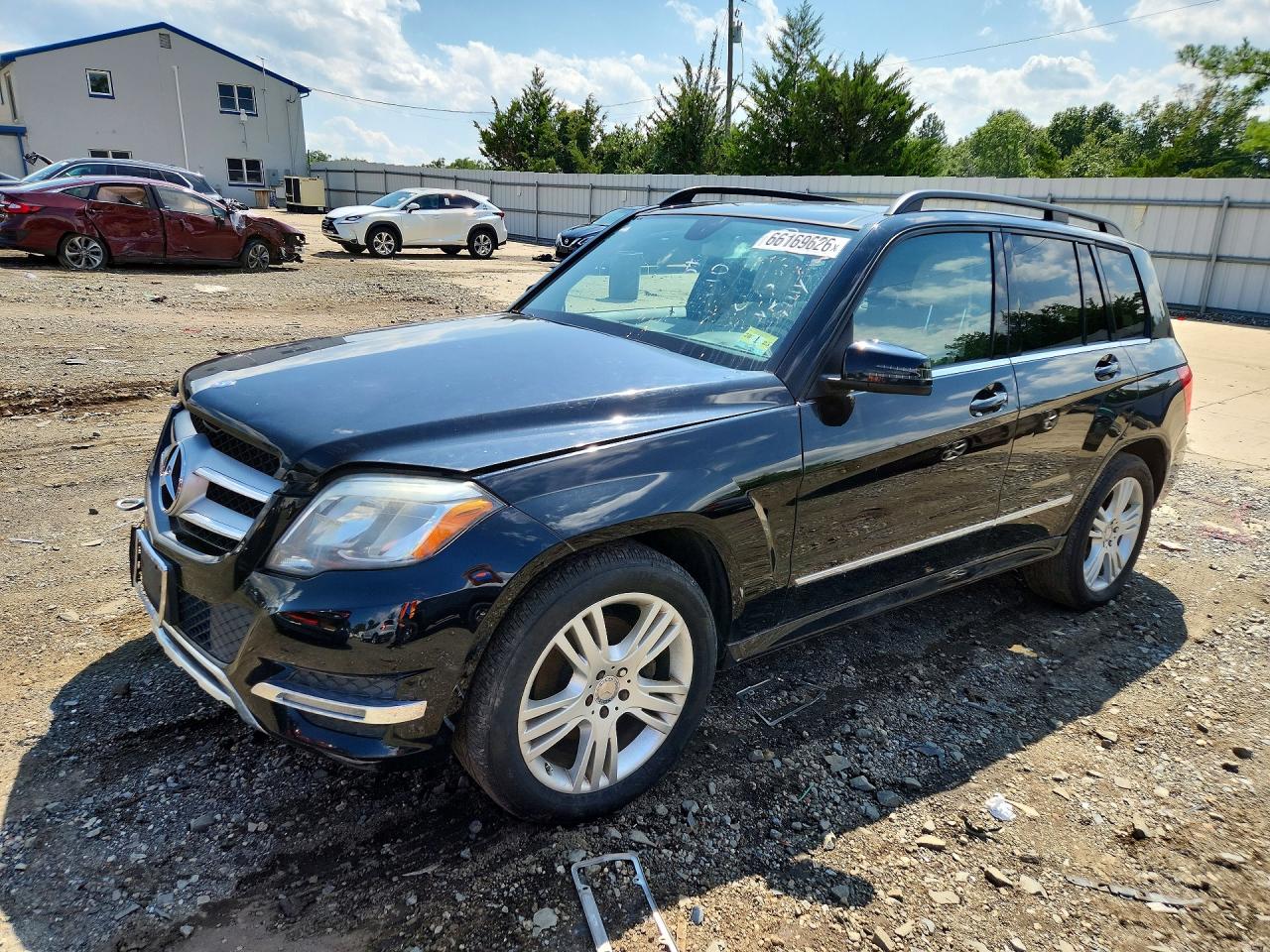 2015 MERCEDES-BENZ GLK-CLASS GLK250 BLUETEC 4-MATIC — Front 3/4