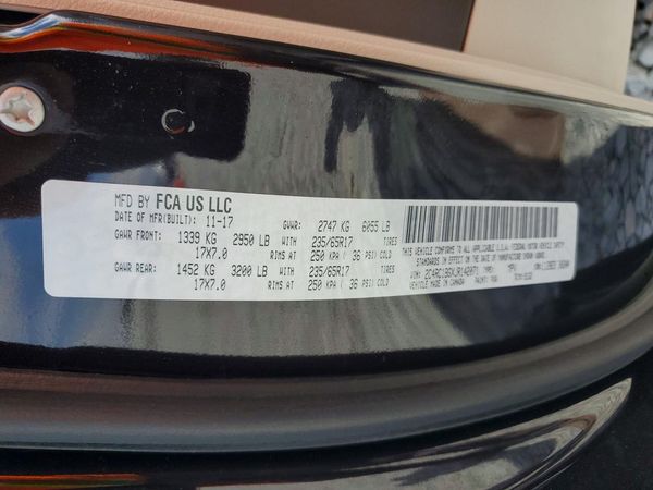 2018 CHRYSLER PACIFICA Touring L