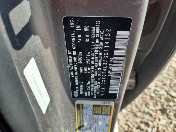 2016 KIA OPTIMA