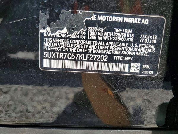 2019 BMW X3