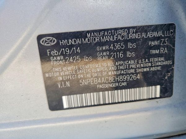 2014 HYUNDAI SONATA GLS/ GLS Popular