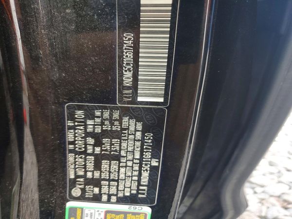 2016 KIA SEDONA SXL - High level