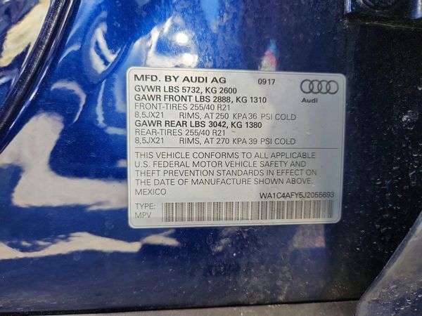 2018 AUDI SQ5