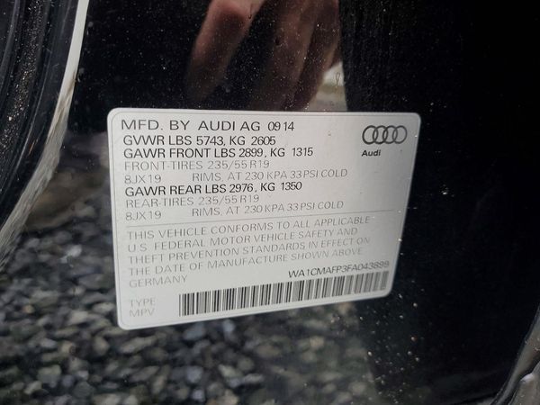 2015 AUDI Q5