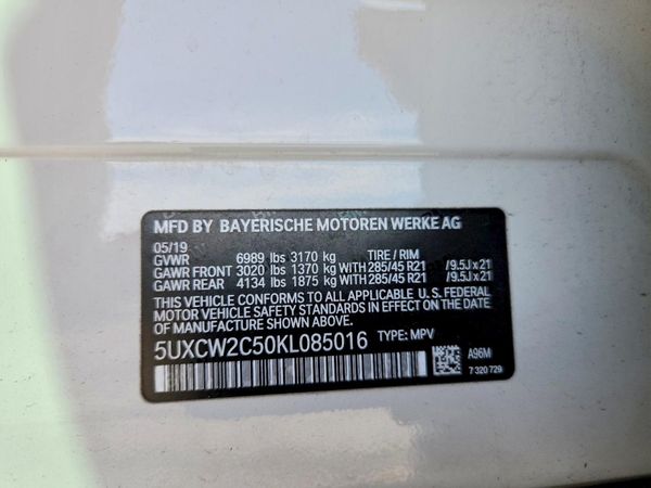 2019 BMW X7
