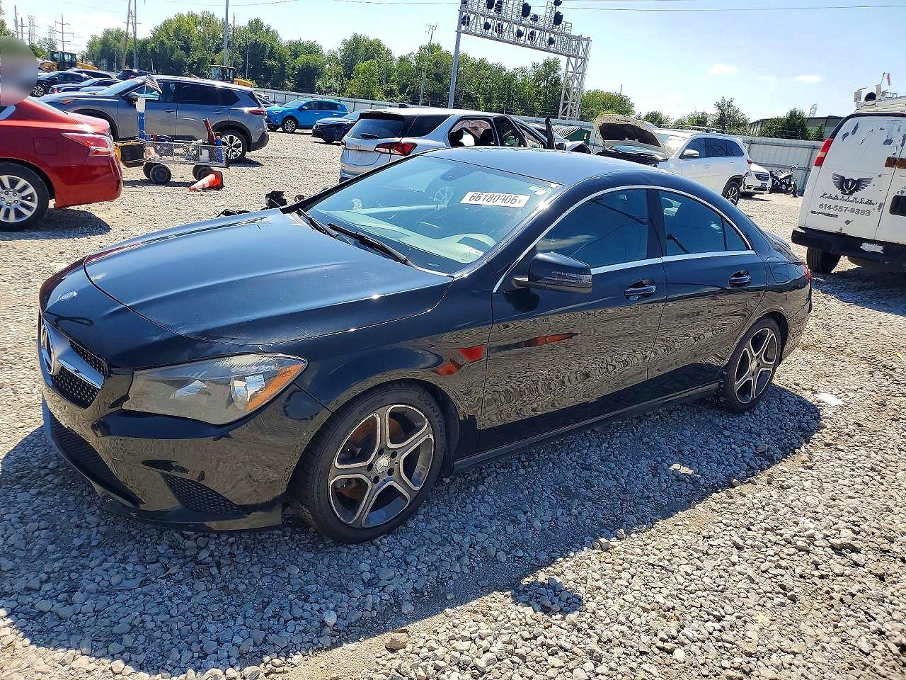 2014 MERCEDES-BENZ CLA CLA250 4MATIC — Front 3/4