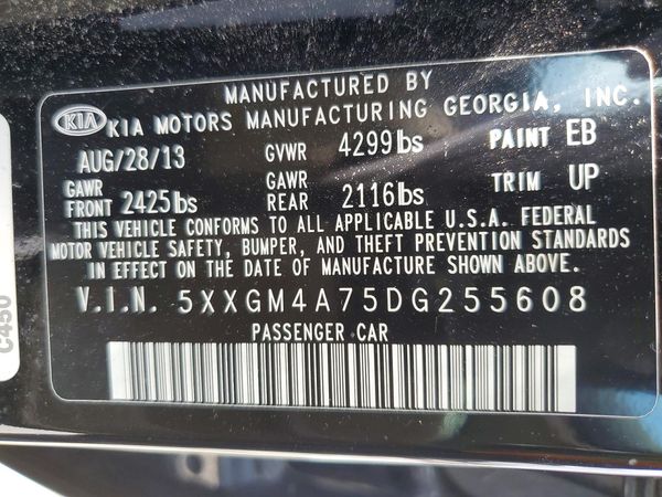 2013 KIA OPTIMA